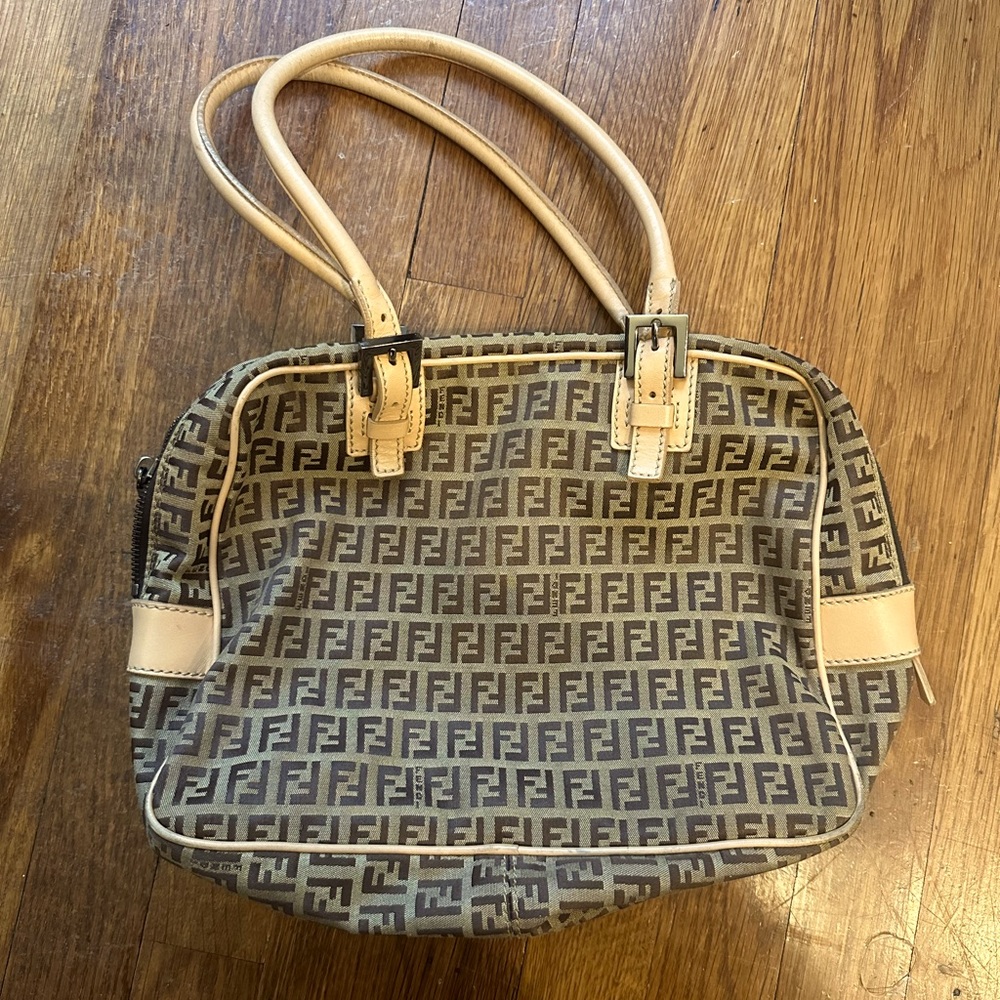 Authentic Fendi Zucchino Bag